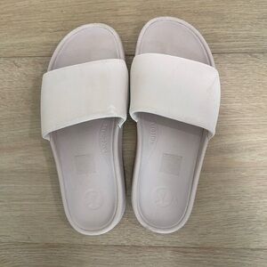 Lululemon slides. Ladies size 7